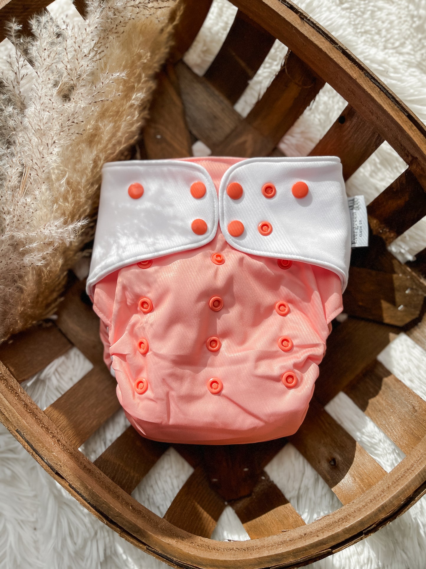 Peach Pocket Diaper