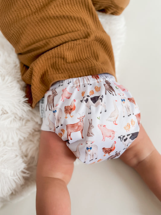 Farm Friends Pocket Diaper