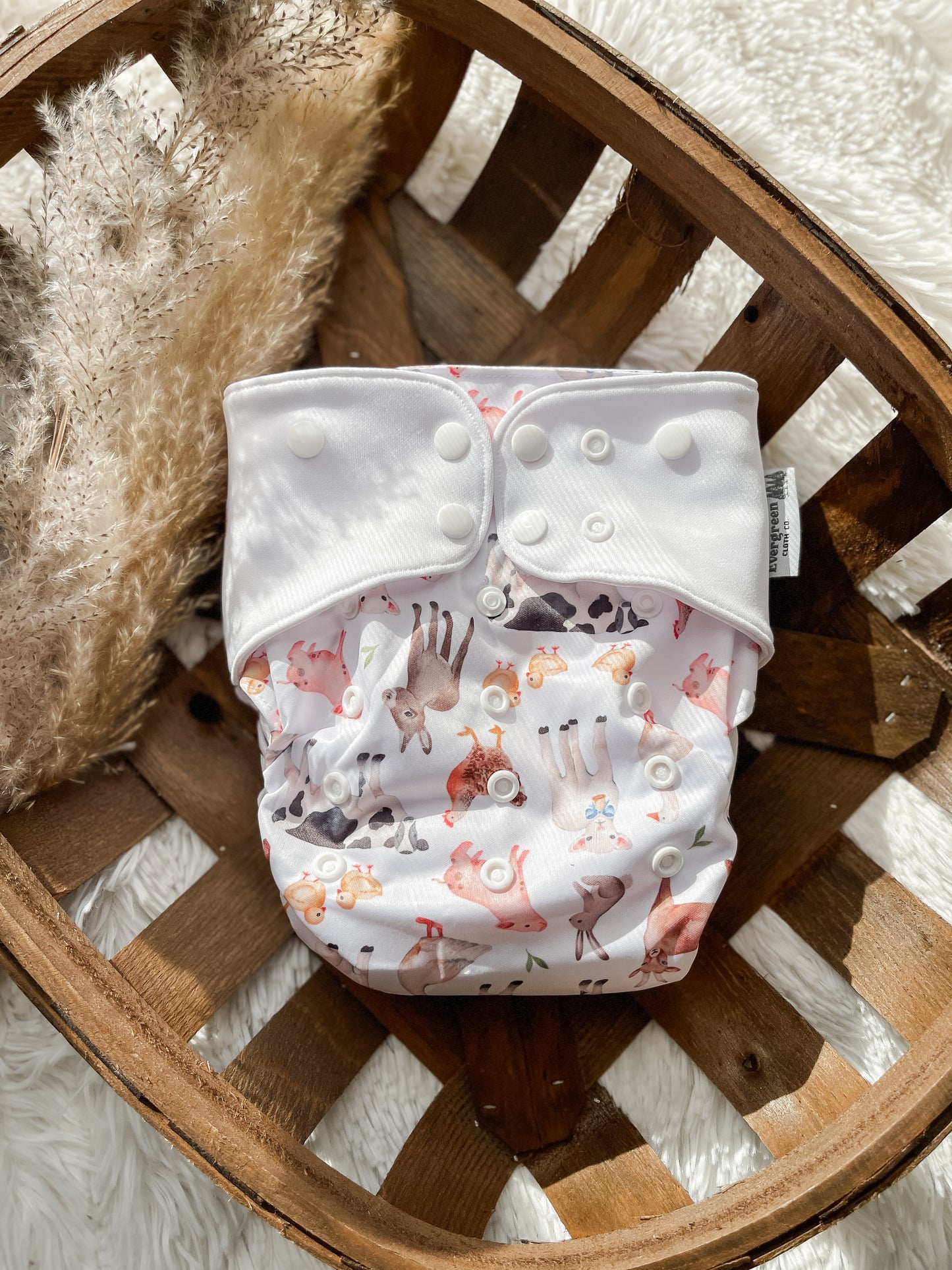 Farm Friends Pocket Diaper